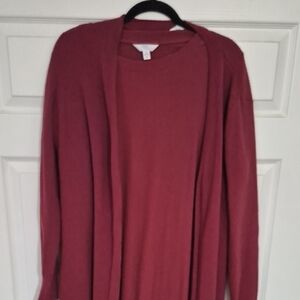 Time and Tru Women's Midi Dress in Rose